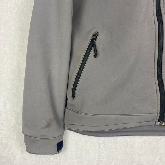 Carhartt Rain Defender Jacket Mens Large Gray Mock Neck Outdoors Full Zip - Picture 6 of 16